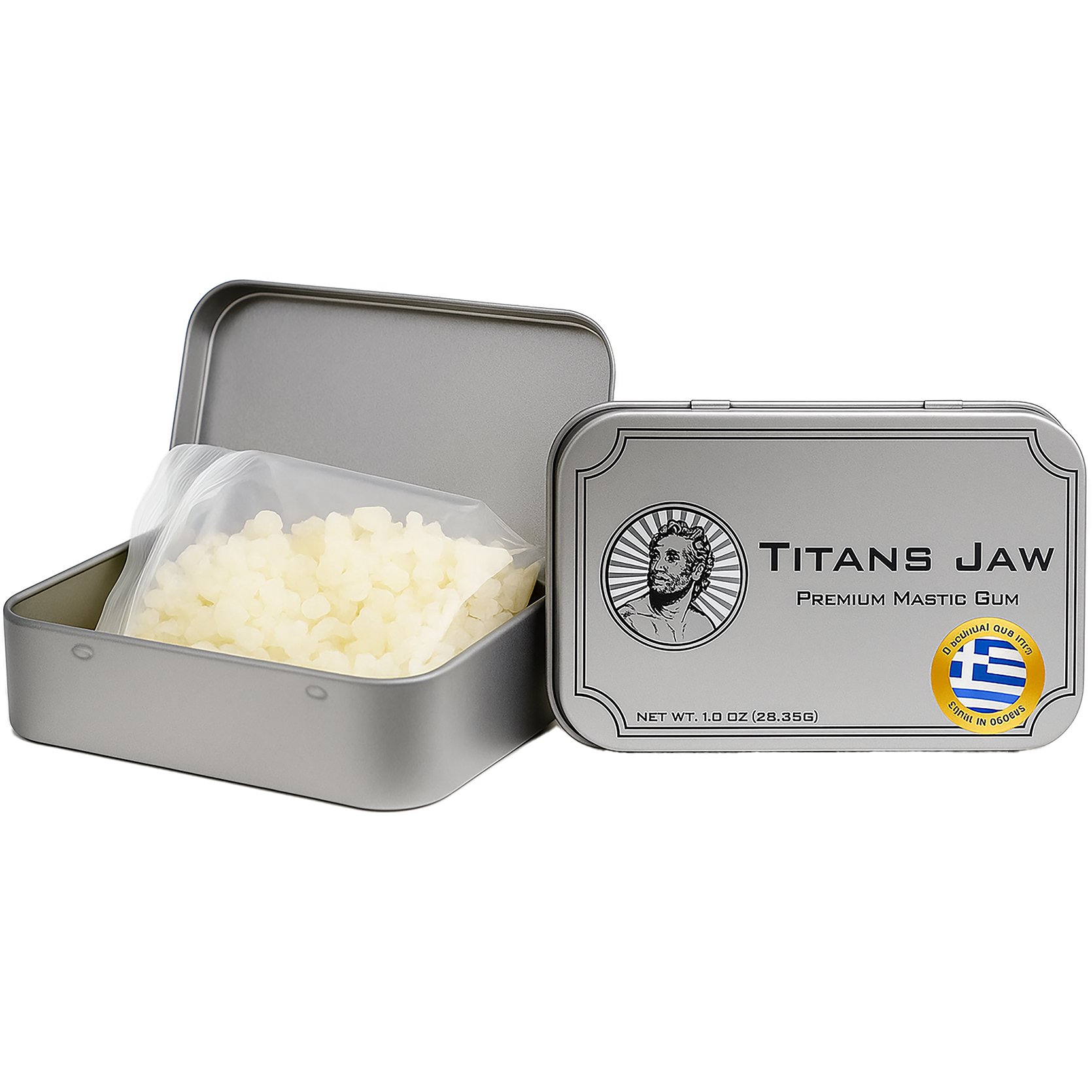 Titans Jaw Premium Mastic Gum Tin
